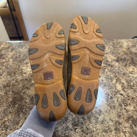 Twisted X Leopard Print Lace-Up Loafers size 8 - Picture 6 of 6